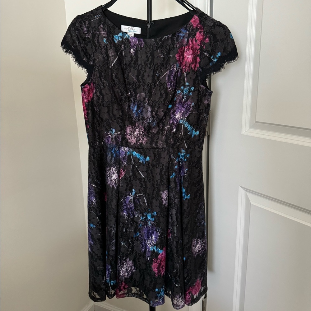 Floral lace dress